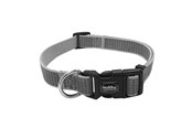 Hunde - Nobby Halsbånd FULL REFLECT, L-XL, grå - L52063-42