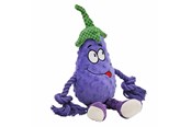 Hunde - Nobby Plys Aubergine med reb 37 cm - L53045