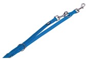Hunde - Nobby Dressurline Soft Grip M-L Lyseblå - L78518-32