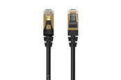 Netværkskabel - ORICO PUG-C7 CAT7 10Gbps RJ45 Ethernet Network Cable Internet LAN Round 20m - Black - PUG-C7-200-BK-EP-HU