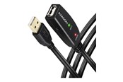USB kabel - AXAGON ADR-207 - USB-forlængerkabel - USB til USB - 7.5 m - ADR-207