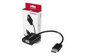 Skærmkabel - AXAGON - videoadapter - DisplayPort til HD-15 (VGA) - 16 cm - RVD-VGN