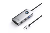 USB hub - ORICO PW11-5P USB-C Hub Docking Station 1x USB-A 3.0 + 2x USB-A 2.0 + 1x USB-C PD + 1x HDMI - Gray USB hub - USB 3.0 - Grå - T5-SV-EP-HU