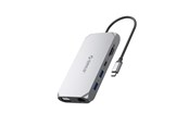 USB hub - ORICO XCR 12in1 USB-C Docking Station USB hub - USB 3.1 - 12 ports - Grå - XCR-X11-GY-BP