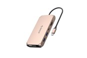 USB hub - ORICO XCR 12in1 USB-C Docking Station USB hub - USB 3.1 - 12 ports - XCR-X11-RG-BP