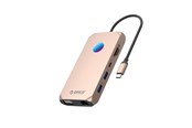 USB hub - ORICO XCR 12in1 RGB USB-C Docking Station USB hub - USB 3.1 - 12 ports - XCR-X1-RG-BP