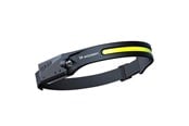 Lyskilder - Wozinsky LED/LED COB light WLC-1200 350lm CREE LED Headlamp IPX4 with Motion Sensor - Black - 5907769388934
