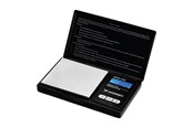 Køkkenvægt - Wozinsky Køkkenvægt WDW-1000 Jewelry Scale 200g 0.01g Precision Illuminated - Black - 5907769388545
