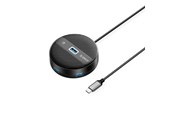 USB hub - ORICO YS1-C2 4-port USB hub 1x USB-A 3.0 3x USB-A 2.0 0.3 m - black USB hub - USB 3.0 - 4 ports - Sort - YS1-C2-03-BK-BP