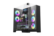 Kabinet - Darkflash TH285 Plus (with 8x fans and a IPS screen) - Kabinet - Miditower - Sort - TH285 Plus 8fans+screen