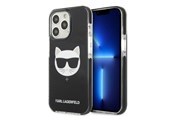 Mobil - Covers & Cases - Karl Lagerfeld KLHCP13LTPECK iPhone 13 Pro / 13 6.1" hardcase black/black Choupette Head - 3666339048501