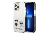 Mobil - Covers & Cases - Karl Lagerfeld KLHCP13LTPEKCW iPhone 13 Pro / 13 6.1" hardcase white/white Karl&Choupette - 3666339048624