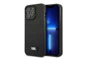 Mobil - Covers & Cases - Karl Lagerfeld KLHCP13XSFMP2K iPhone 13 Pro Max 6.7" hardcase black/black Saffiano Plaque - 3666339048952