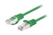 Netværkskabel - Lanberg patch cable - 1 m - green RAL 6024 - Grøn - PCF6-20CC-0100-G