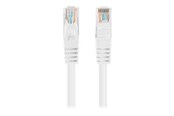 Netværkskabel - Lanberg patch cable - 25 cm - white - Hvid - PCU6-20CC-0025-W
