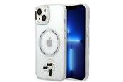 Mobil - Covers & Cases - Karl Lagerfeld KLHMP14MHNKCIT iPhone 14 Plus 6.7" hardcase transparent Iconic Karl&Choupette Magsafe - 3666339087616