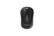 Mus - Gembird Dual-mode 4-button wireless mouse - Mus - Optisk - 4 knapper - Sort - MUSW2-4B-01
