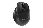 Mus - Gembird Triple-mode 9-button wireless ergonomic mouse - Ergonomisk mus - Optisk - 9 knapper - Sort - MUSW3-9B-01