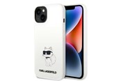 Mobil - Covers & Cases - Karl Lagerfeld KLHMP14MSNCHBCH iPhone 14 Plus 6.7" hardcase white/white Silicone Choupette MagSafe - 3666339087777