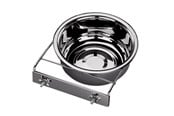 Hunde - Nobby Rustfri stålskål med skrueholder 1,40 L - L38016