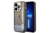 Mobil - Covers & Cases - Karl Lagerfeld Liquid Glitter Elong case for iPhone 14 Pro Max - black - 3666339091576
