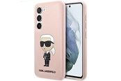 Mobil - Covers & Cases - Karl Lagerfeld KLHCS23SSNIKBCP S23 S911 hardcase pink/pink Silicone Ikonik - 3666339117610