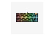 Tastatur - Glorious GMMK - keyboard - 75% - with knob - QWERTY - US English - black Input Device - Gaming Tastatur - Amerikansk engelsk - Sort - GLO-GMBK75-BLK-US