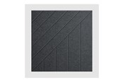Boligindretning - Middle Atlantic TruTile - acoustic wall panel - square - 60.33 x 60.33 cm - hazel wood - AUTT22SQWSTSMHZW