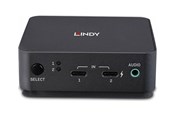 KVM-switch - Lindy - KVM / audio switch - Type C DisplayPort 1.2 - 2 ports - 42320