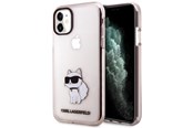 Mobil - Covers & Cases - Karl Lagerfeld KLHCN61HNCHTCP iPhone 11 / Xr 6.1" pink/pink hardcase Ikonik Choupette - 3666339118990