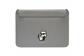 Tasker - Karl Lagerfeld Saffiano Karl&Choupette case for a 14" laptop - silver - 3666339126650