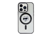 Mobil - Covers & Cases - Karl Lagerfeld IML Choupette's Head MagSafe case for iPhone 15 Pro - transparent - 3666339162054