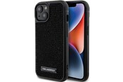 Mobil - Covers & Cases - Karl Lagerfeld Rhinestone Logo Metal Plate case for iPhone 15 - black - 3666339163112