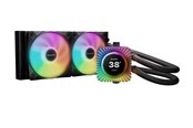 CPU Køler - be quiet! LIGHT LOOP IO LCD 240 - CPU Vandkøling - Max 36 dBA - BW034