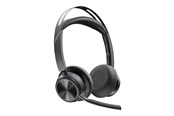 Hovedtelefoner/headset - HP Poly Voyager Focus 2-M - headset - USB-C via Bluetooth adapter - Microsoft Teams Certified - CB8R2AA#AC3