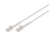 Netværkskabel - DIGITUS patch cable - 30 cm - grey - Grå - DK-1632-A-003B-10