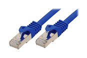Netværkskabel - SCONN Shiverpeaks BASIC-S patch cable - 5 m - blue - Blå - BS75515-B