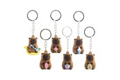 Legetøj - Jono Toys Capybara Keychain - 4cm - 4689