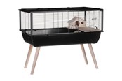 Kanin & gnaver - Zolux Neo Nigha small H36 black - cage for rodents - 1 piece - 3336022056235