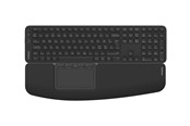 Tastatur - Contour Touch & Balance - Tastatur & Touchpad sæt - Nordisk - Sort - CDTP1050BALPN1050