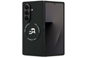 Mobil - Covers & Cases - Karl Lagerfeld Karl&Choupette Logo MagSafe Case for Samsung Galaxy Z Fold7 - Black - 3666339559373