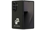 Mobil - Covers & Cases - Karl Lagerfeld Saffiano Karl&Choupette Pin Case for Samsung Galaxy Z Fold7 - Black - 3666339559397