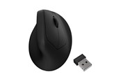 Mus - Keychron M5 Wireless Ergonomic (1K) - Ergonomisk mus - Optisk - 6 knapper - Sort - M5-A29
