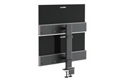 Skærmholder - ALOGIC Elevate stand - vertical - for 2 LCD displays - space grey - ED34VMSSGR