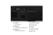 Projektor - BenQ Projektor W4100i - DLP projector - 3D - 802.11ac wireless / Bluetooth 5.0 / AirPlay - 3840 x 2160 - 3200 ANSI lumens - 9H.R0877.17E