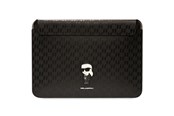Tasker - Karl Lagerfeld Saffiano Monogram Ikonik case for a 14" laptop - black - 3666339170523