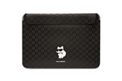 Tasker - Karl Lagerfeld Saffiano Monogram Choupette case for a 16" laptop - black - 3666339170578
