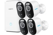 Smart Home - REOLINK Argus 3 Pro 2K+ trådløst udendørs sikkerhedskamera, 4-pak - BWS2KC0264-4
