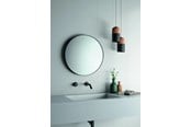 Rengøring - Gedy Mirror - Round - Black frame - 62001