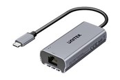 Netværksadapter (netkort, printserver mv.) - Unitek - network adapter - USB-C - 5 Gigabit Ethernet - U1343AGY01